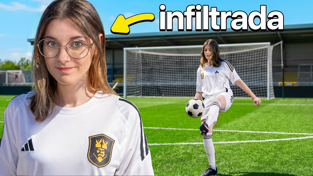 Fui Jugadora de Fútbol por 1 Día (me infiltré)