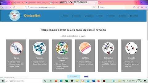 OmicsNet: 3D network Analysis