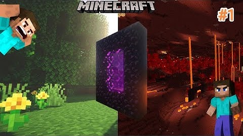 Going To Nether || Minecraft part 1 #minecraft #netherlands #gaming @minecraft