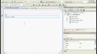 Utilizando uma Master Page no Visual Studio 2008