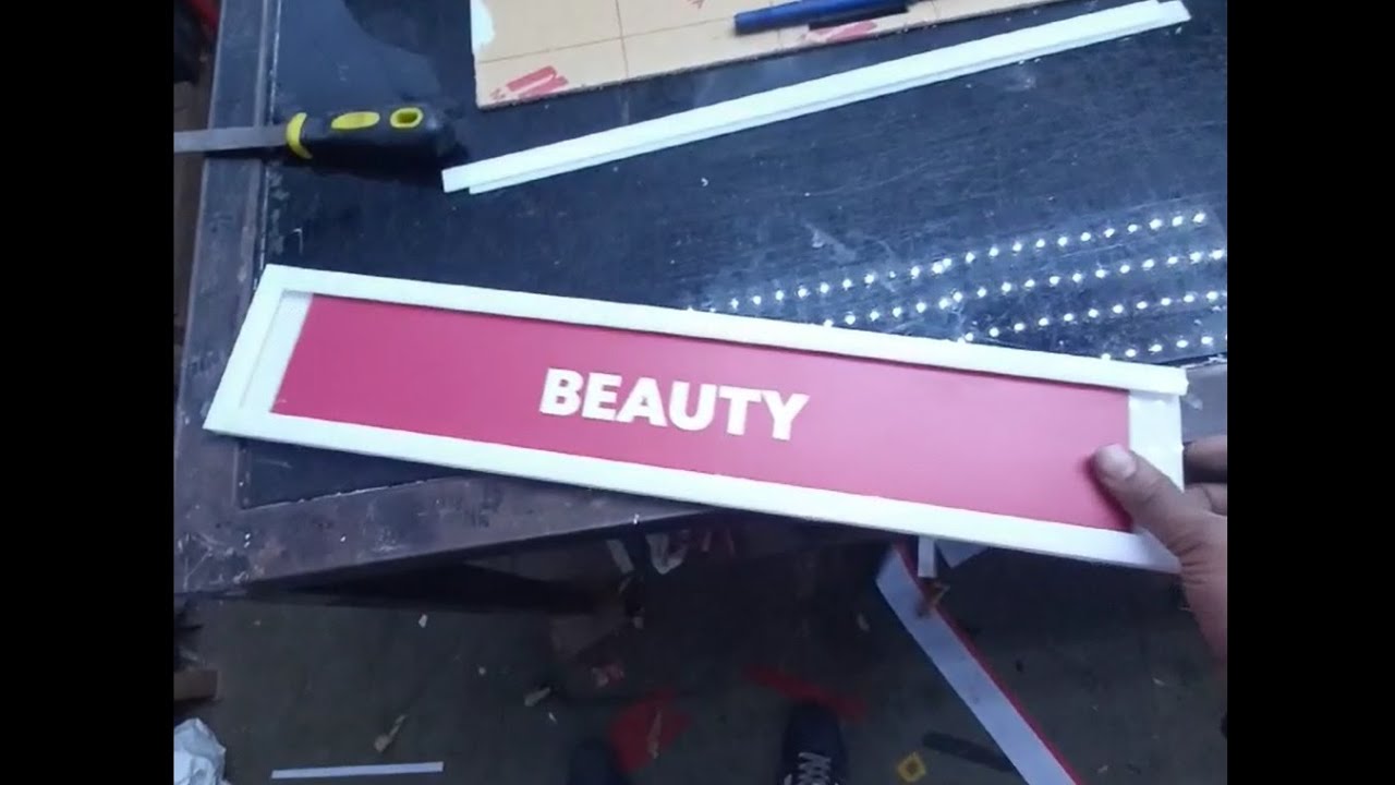 CUSTOM MULTI CHANNEL SLIDING MESSAGE SIGNS