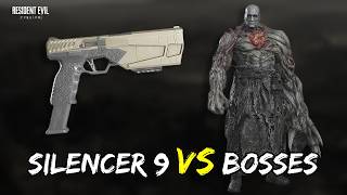 Resident Evil 9 – Max Level SILENCER 9 VS All Bosses | Insanity Difficulty - No Damage 4K 60 FPS