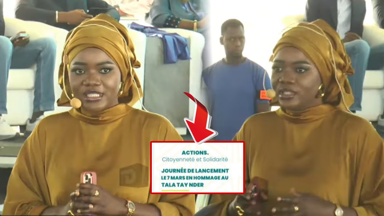 Présentation exceptionnelle de Salimata Dieng á son projet Citoyenneté et Solidarité …