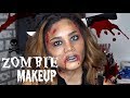 EASY ZOMBIE HALLOWEEN MAKEUP TUTORIAL // LAURELLE