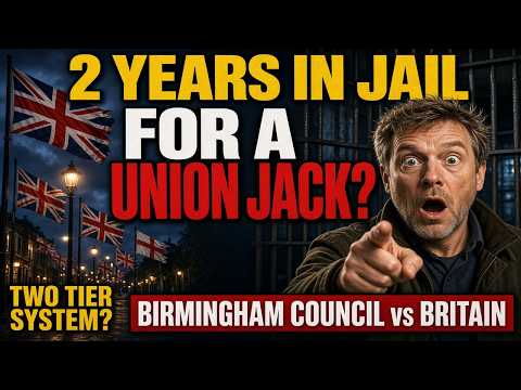 THEY HATE BRITAIN: Illegal to Put British Flags on Lampposts – Prison Time!