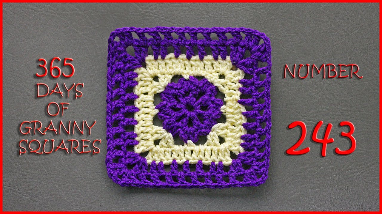 365 Days of Granny Squares Number 243