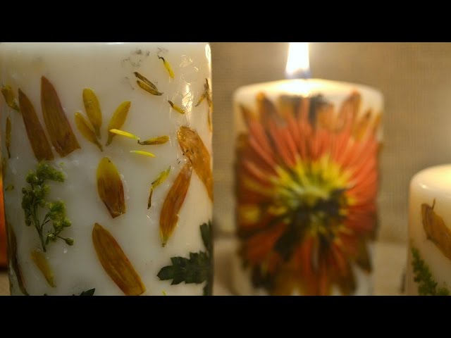 Is it safe to put dried flowers in candles? ( The simple truth