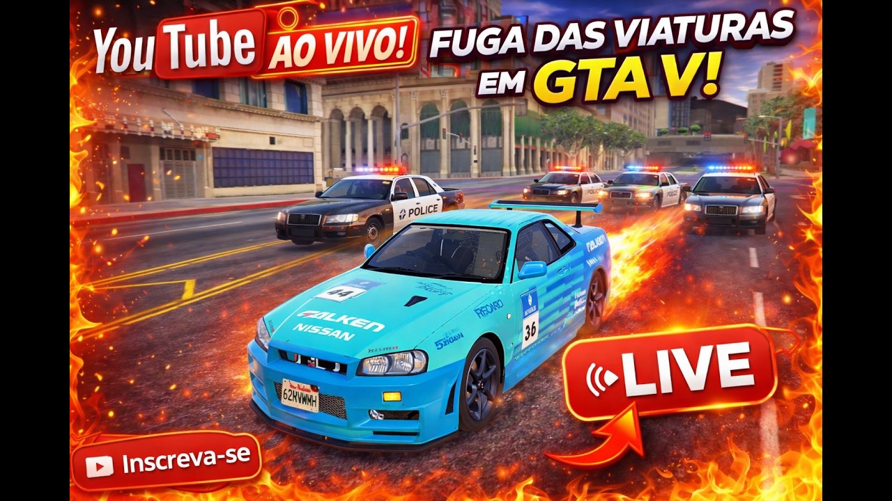 LIVE ON JOGANDO GTA RP FIVEM - YouTube