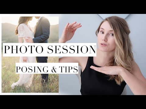 PHOTO SESSION POSING & TIPS | Wedding Photography | How to create that "Fine Art" look with Posing!