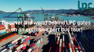 Discover the world behind LPC gates on an exclusive port bus tour!