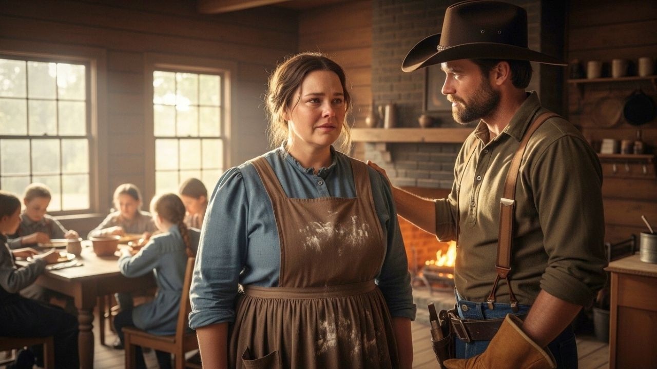 He Hired a Cook for His Failing Ranch — A Widow With Five Children Arrived Instead