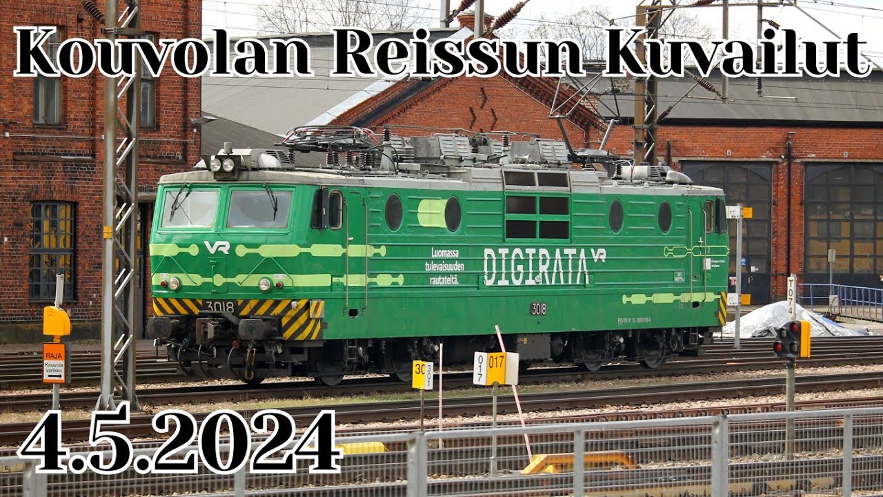 Kouvolan Reissun Kuvailut (4.5.2024) - w/ trainspotting_imr