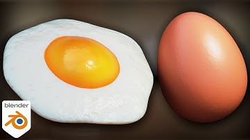 Procedural Egg Materials 🍳 🥚 (Blender Tutorial)
