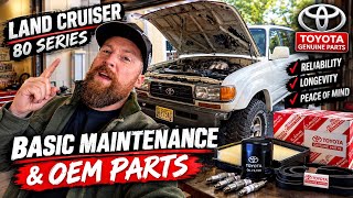 How I Keep My Land Cruiser 80 Series Alive: Basic Maintenance & OEM Parts importance