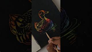 colourful scratch paper നമ്മൾക്ക് തന്നെ ഉണ്ടാക്കാം 😱✌️#shorts #art #explore #drawing