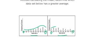 [9.DS.2-1.3] Compare Center and Spread of Data Sets