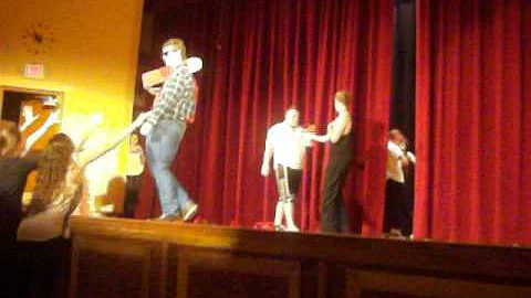 Athol  High School Lip Sync, Seniors 2014, practice