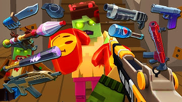 Pixel Combat Zombie Strike THE MOST POWERFUL WEAPONS Full Unlocked Android Gameplay Part 136