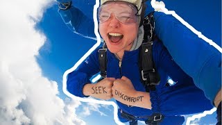 FIRST TIME SKYDIVING AND I HATED IT (NEVER AGAIN)