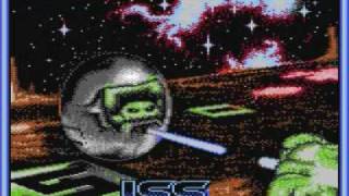 Commodore 64: Incredible Shrinking Sphere game ending by Electric Dreams