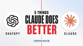 5 Things Claude Does Better Than ChatGPT (2026 Verified)