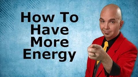How To Have  Even MORE Energy  Fred Moore Keynote Speaker