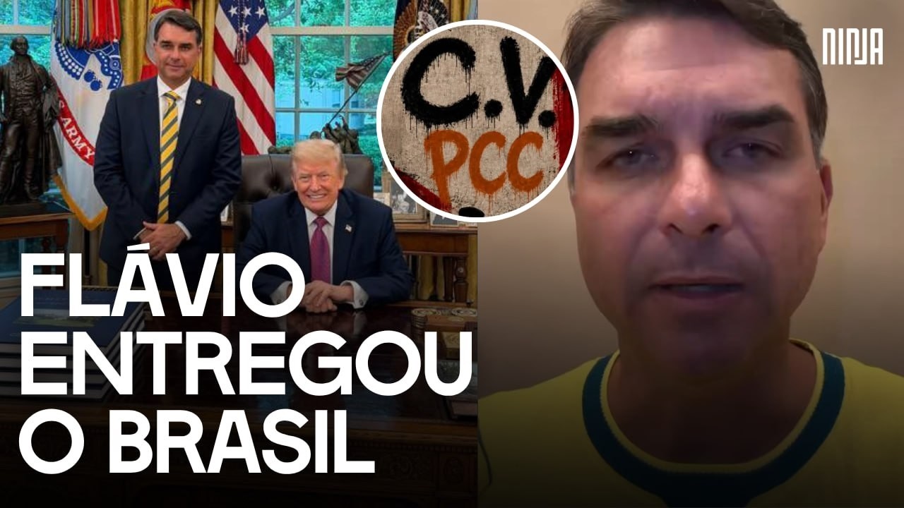 💣Flávio foi aos EUA pedir que PCC virasse terrorista, mas o filme da família tem dinheiro deles💣
