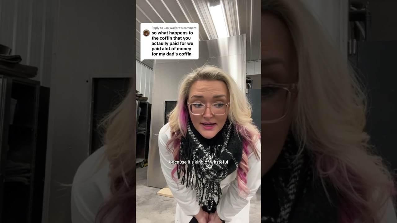 Do we cremate the caskets? Only if that’s what the family wants. 