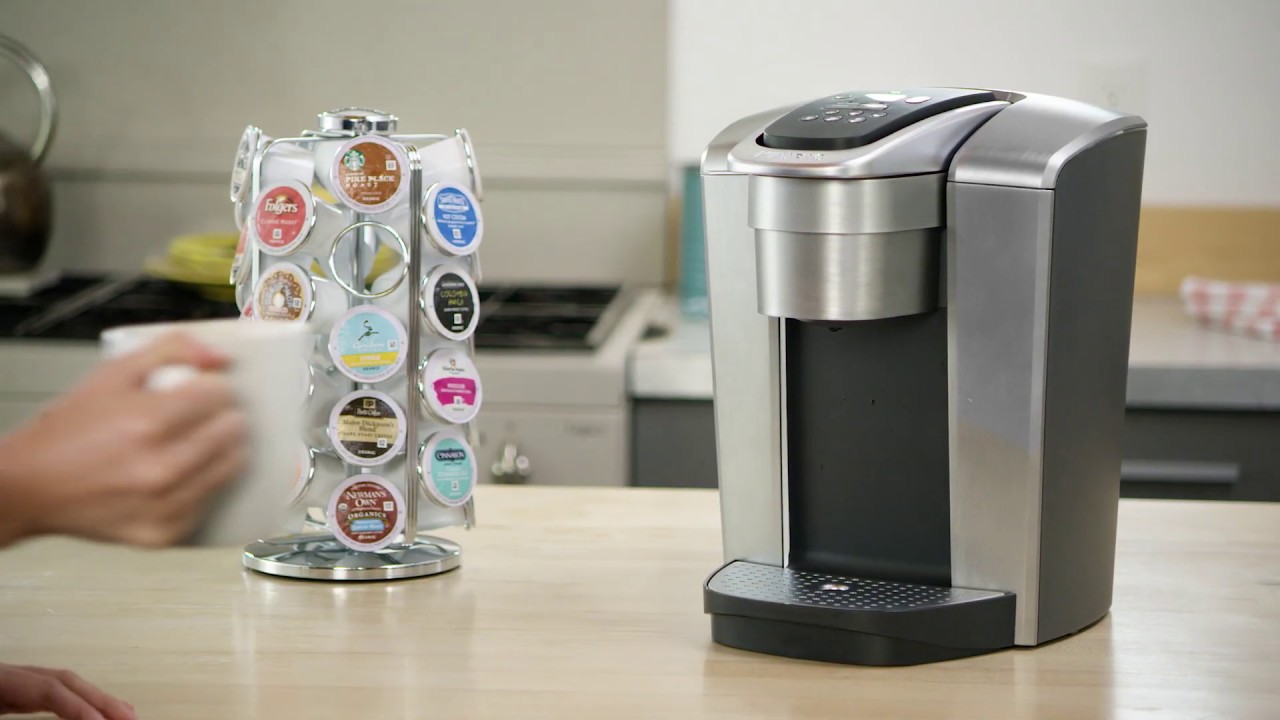 Keurig K-Elite Single Serve K-Cup Pod Programmable Coffeemaker (Brushed  Silver)