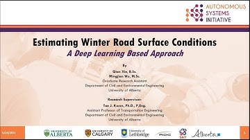 Estimating winter road surface conditions - a deep learning based approach