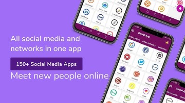 Best Social Media App 2020 | All social media and social networks in one app