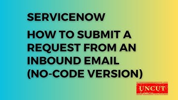 How to Automatically Create Requests from Inbound Emails using Flow Designer in ServiceNow