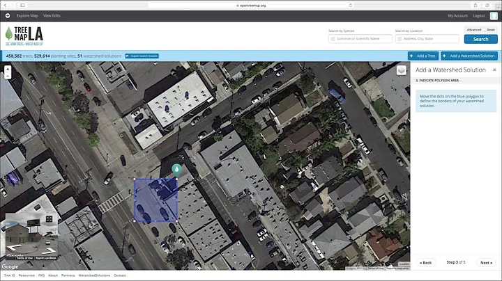 Tutorial: How To Use TreeMapLA's Watershed Solution Function