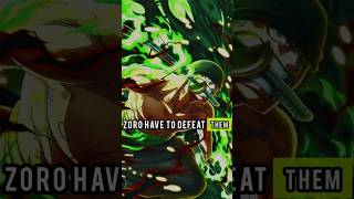 Zoro Have To Defeat Them Before He Fight Dracula Mehawk.