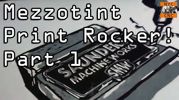 Mezzotint Rocker Arm!   Widget61 Part 1