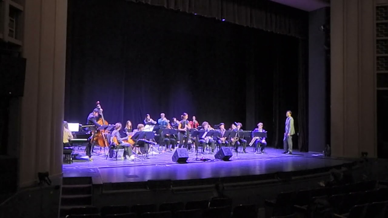 Portrait of Sidney Bechet - Mundelein High School Jazz Ensemble