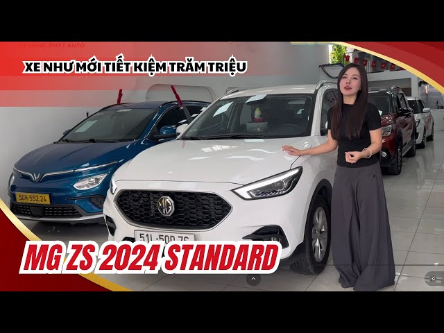 Xe này không mua thì mua xe nào MG ZS 2024 Standard gầm cao hiện đại chỉ hơn 400 triệu chút xíu