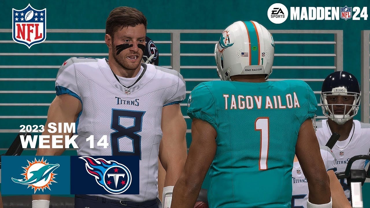 NFL LIVE Tennessee Titans 🆚 Miami Dolphins Week 14 NFL Full Game