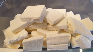 How to make Paneer (Indian Cottage Cheese) at home | How to prepare Paneer | Homemade Soft Paneer