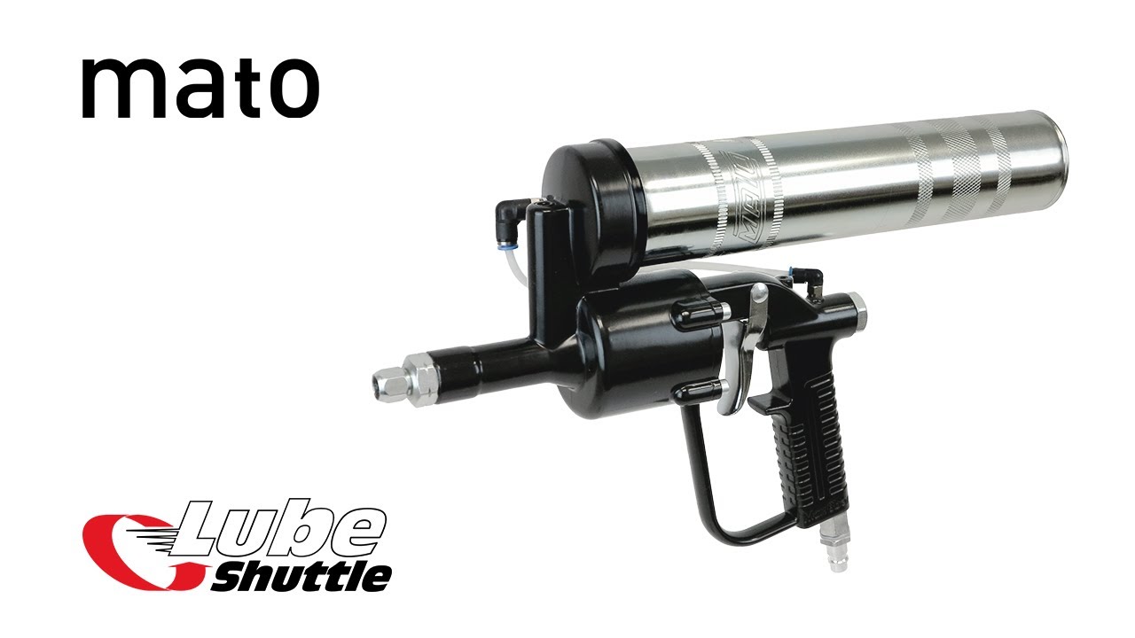 MATO Lube-Shuttle® Compressed Air Grease Gun DF-LS