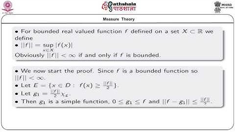 Simple functions as building blocks of lebesgue measurable functions (MAT)