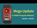 Mega Update in IMMO Program Software from V10.03 to V10.07