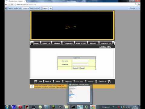 SQL Injection : Tutorial Video.