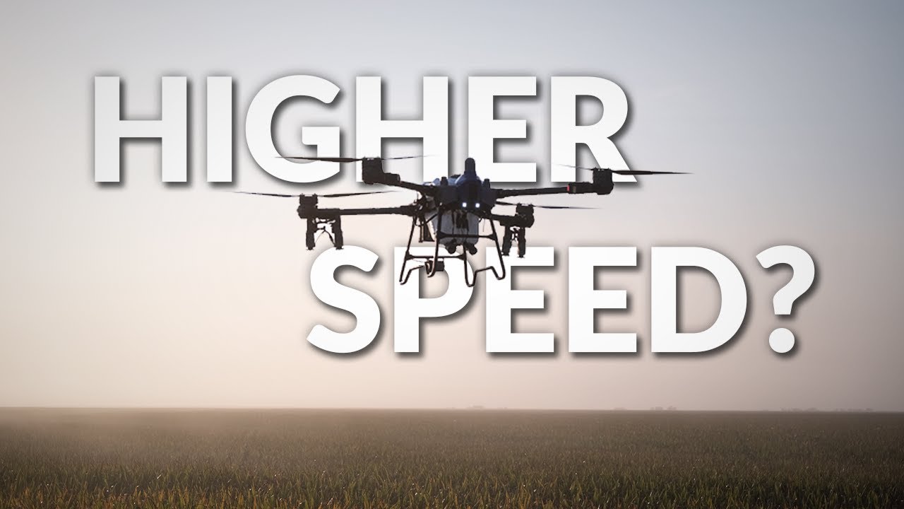 Мы тестируем более высокие скорости на дроне-распылителе EAVision J150