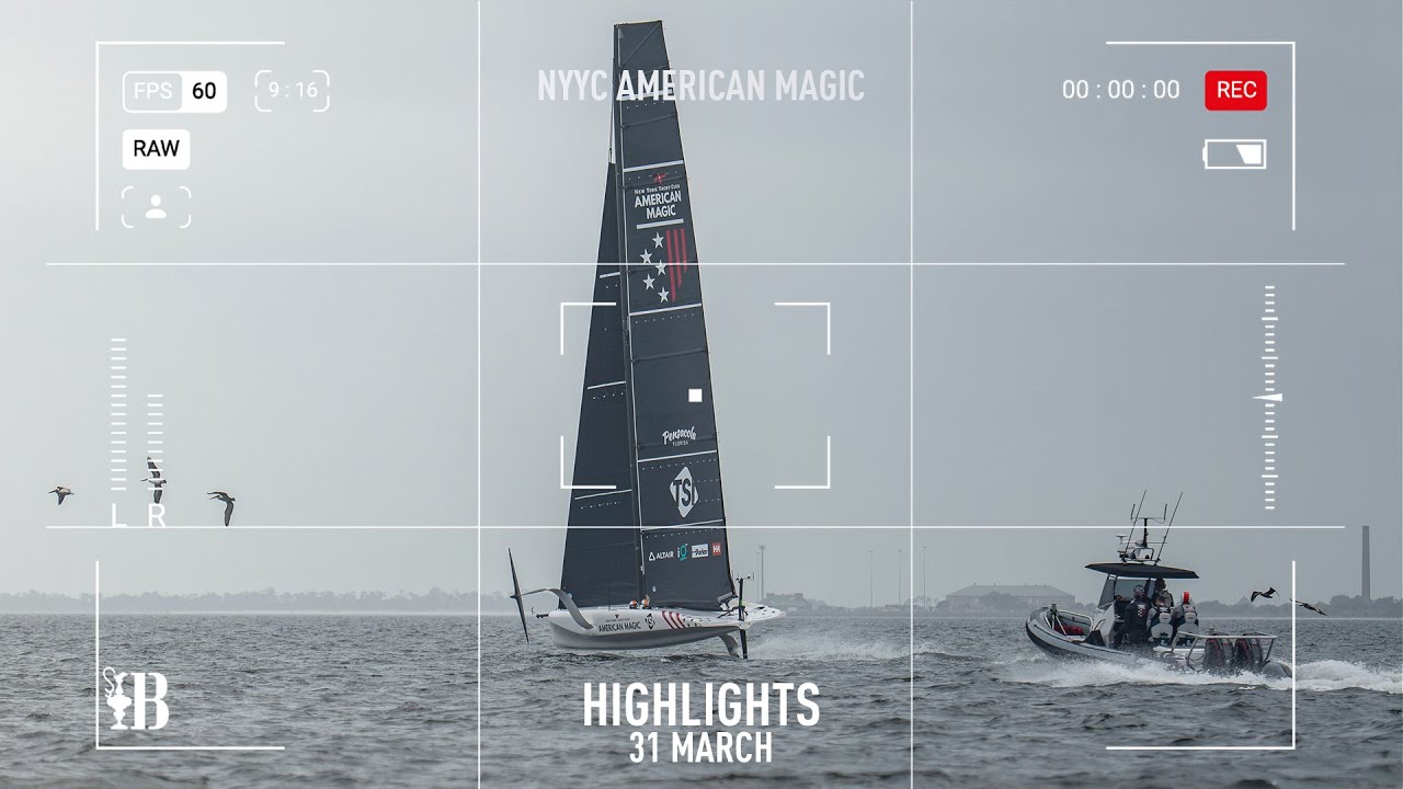 NYYC American Magic AC40-5 Day 15 Summary