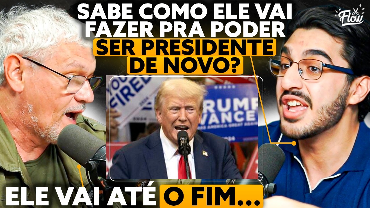 A ESTRATÉGIA de TRUMP para ser PRESIDENTE DE NOVO e o ALERTA de Robinson Farinazzo
