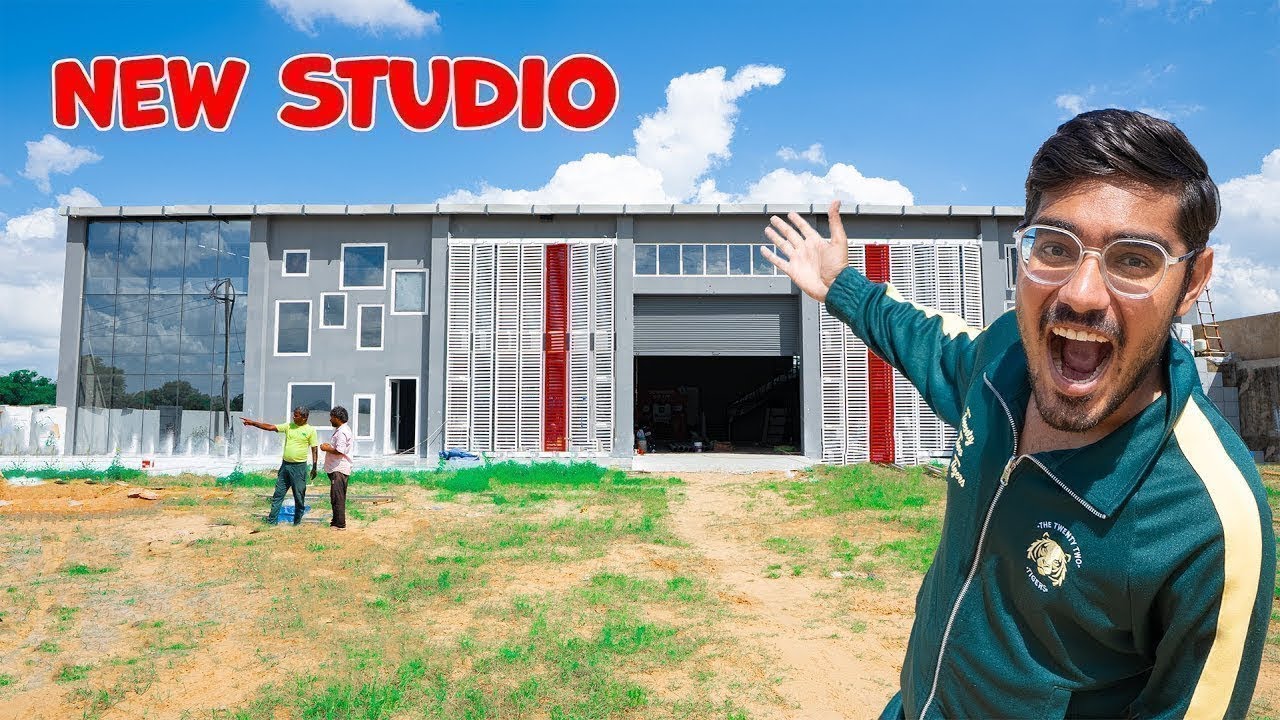 Our New Studio Tour  Crazy XYZ Studio🔥   कितना बना हमारा नया स्टूडियो