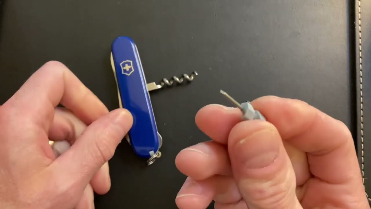 Victorinox SAK talk: Mini Screwdriver- Old vs New