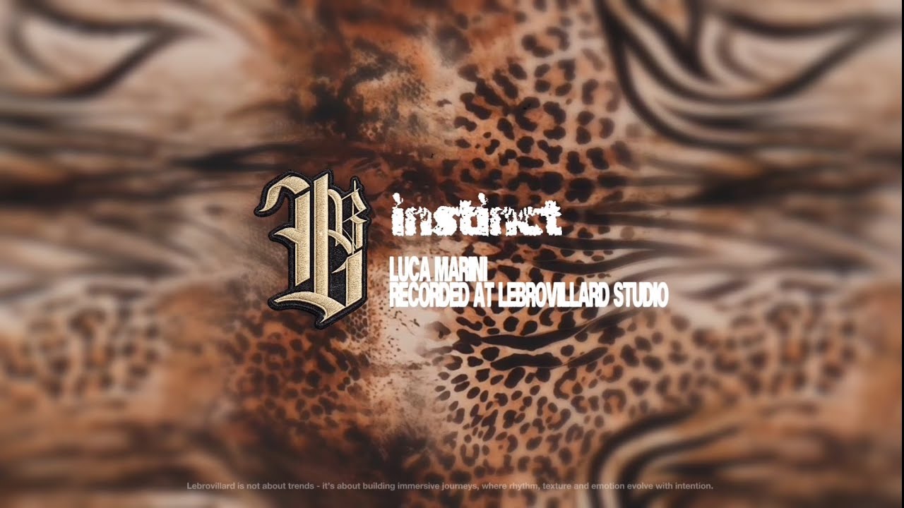 INSTINCTMIX001 - Luca Marini Live Set, Recorded at Lebrovillard Studio