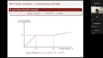 Beyond UCB: The curious case of non-linear ridge bandits